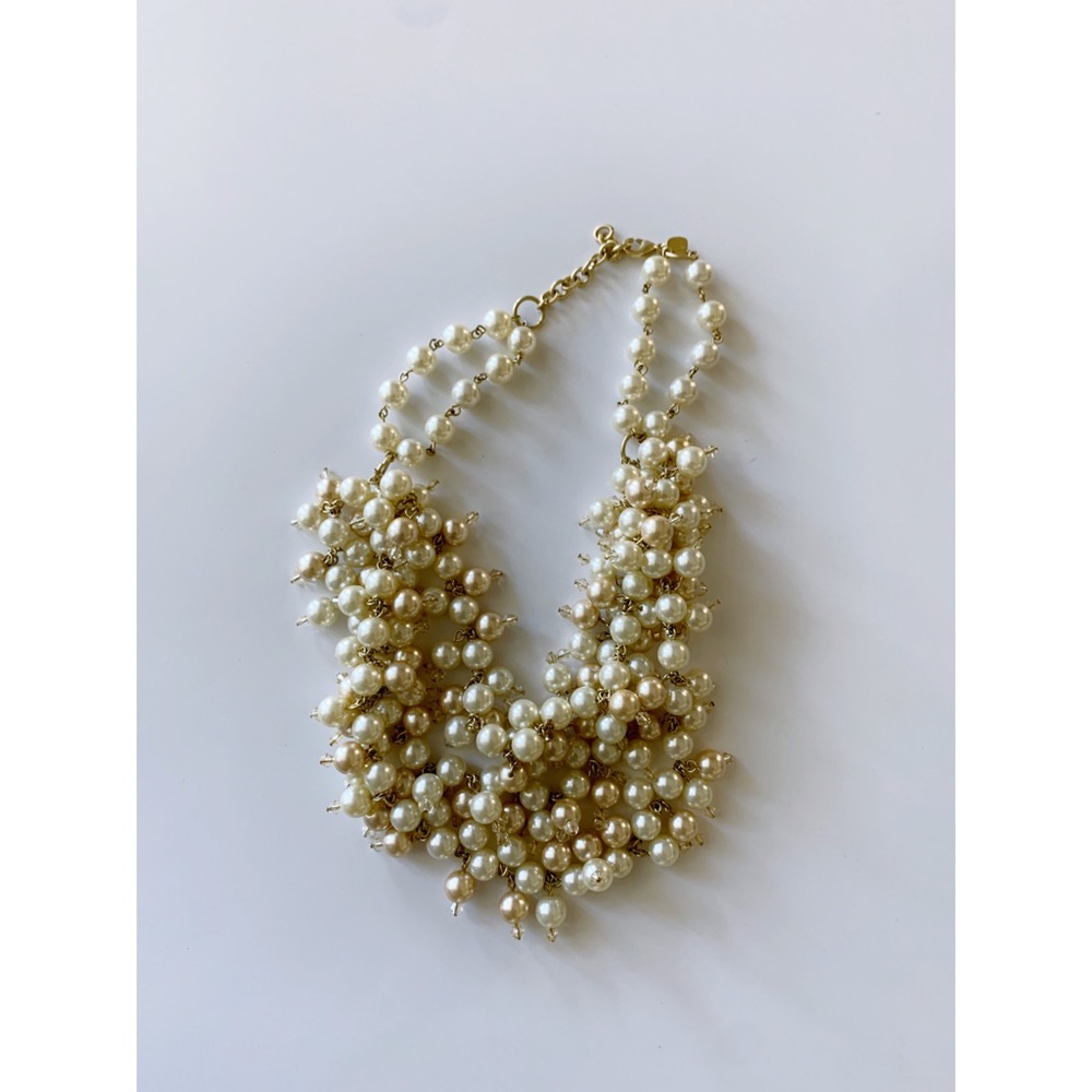 Stella & Dot Pearl Statement Necklace